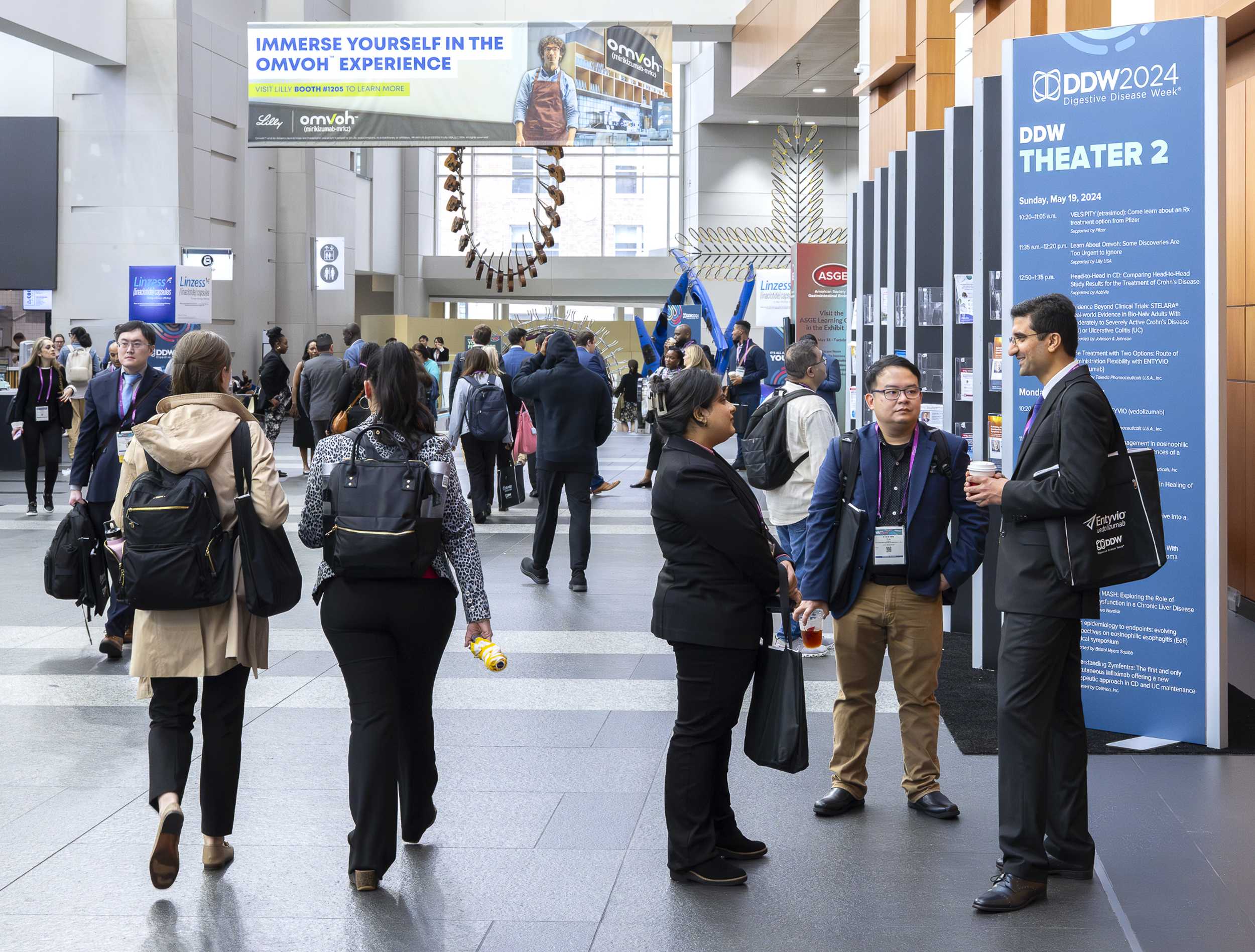 Professional photo of Digestive Diseases Week (DDW) was taken by DChFOTO in Washington, DC, USA