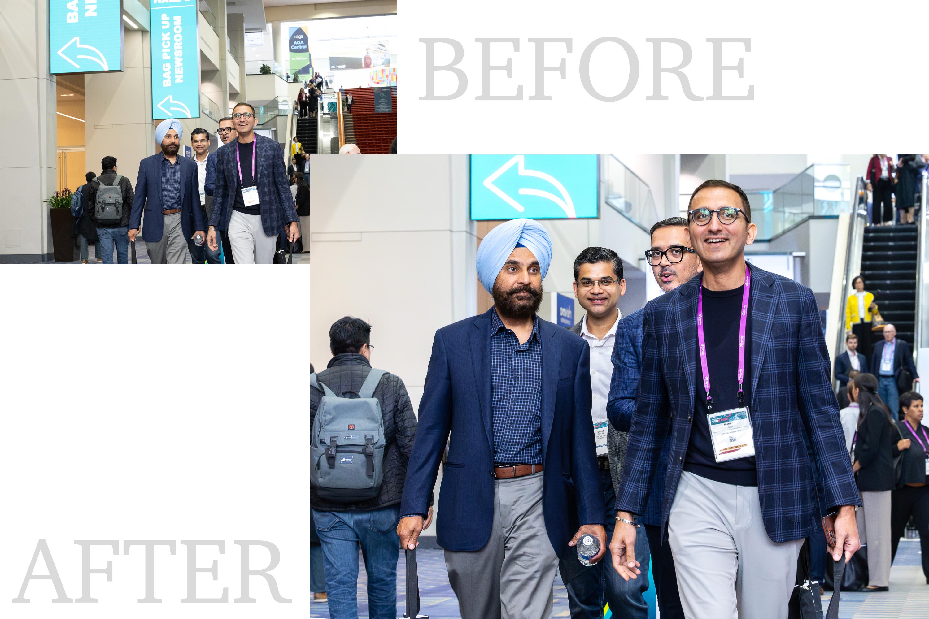 Post-processing as a key factor in choosing a photographer for conference photography in Washington, D.C.