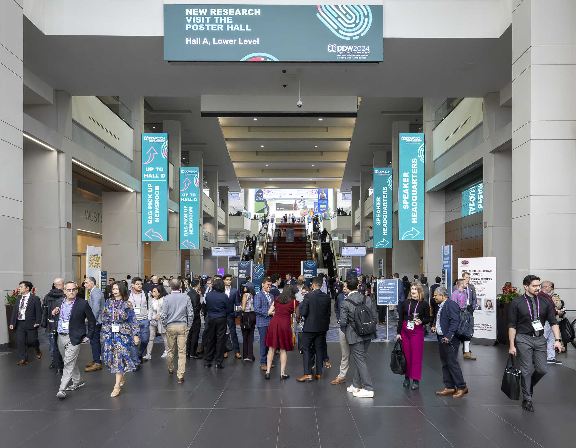Professional photo of Digestive Diseases Week (DDW) was taken by DChFOTO in Washington, DC, USA