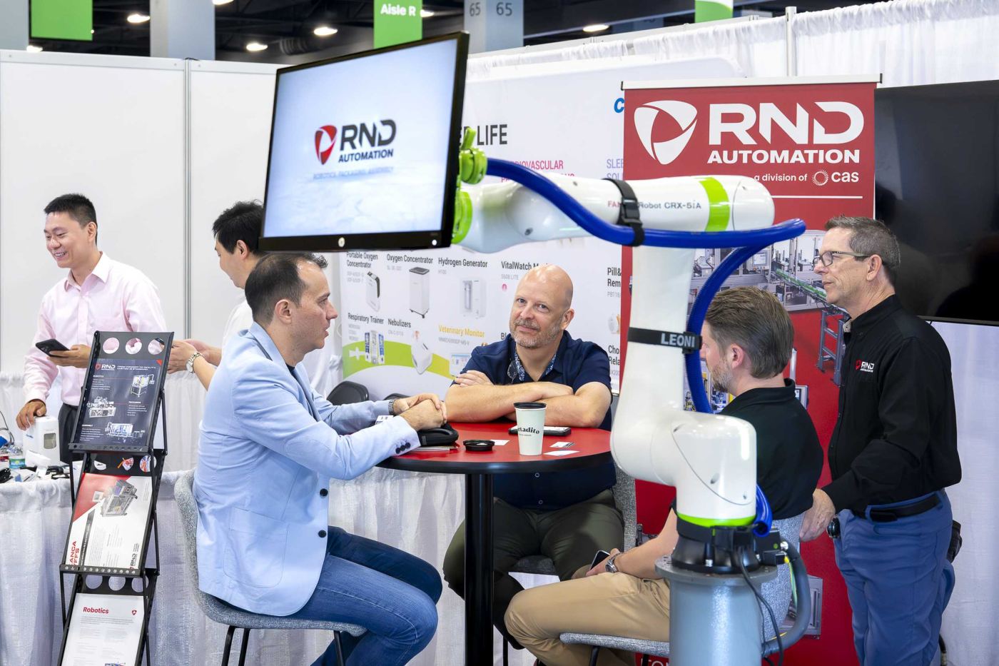 Professional photo of Florida International Medical Expo (FIME) RND Automation was taken by DChFOTO in Miami, FL, USA